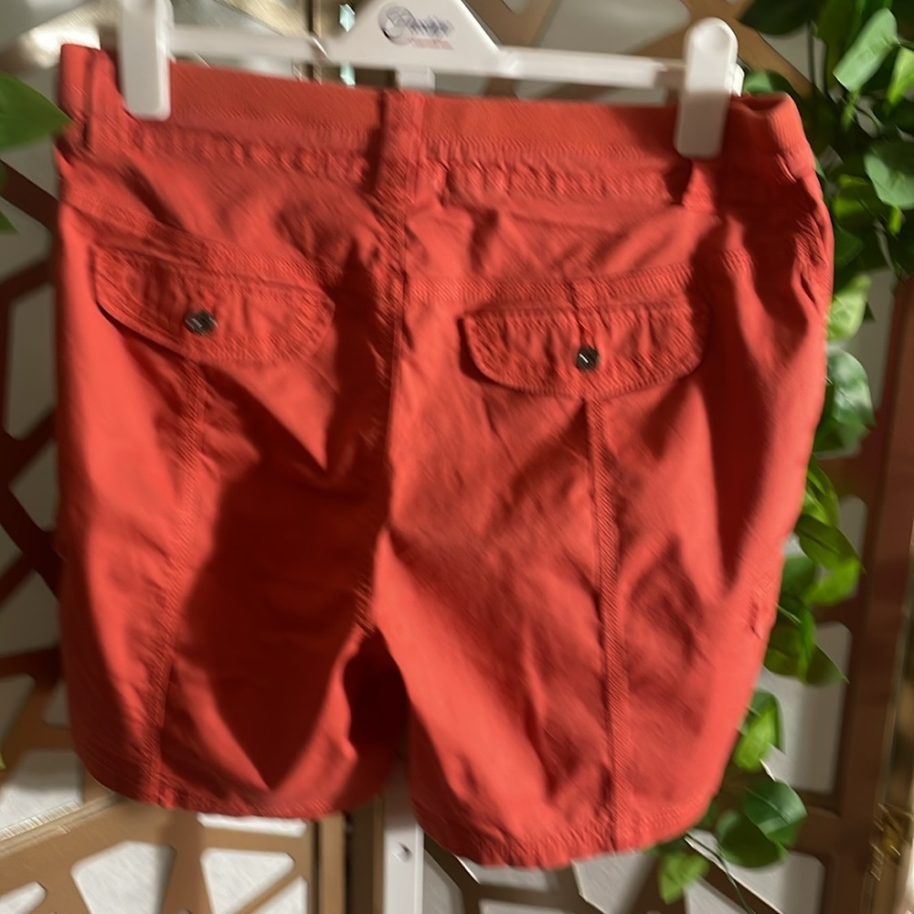 Style & Co. Comfort Waist Cargo Shorts, Coral, Size 12 - Picture 2 of 5